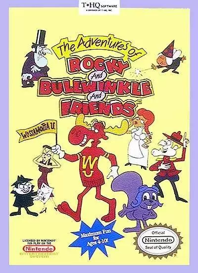 Nintendo NES - The Adventures of Rocky and Bullwinkle and Friends
