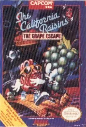 Jeux Nintendo NES - The California Raisins: The Grape Escape