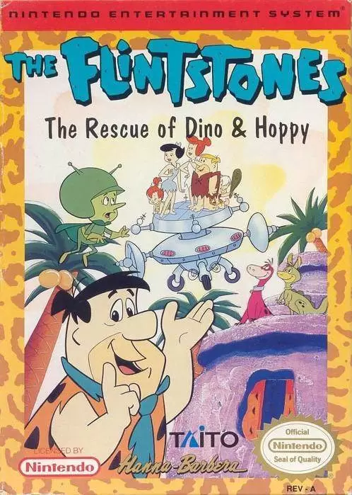 Jeux Nintendo NES - The Flintstones: The Rescue of Dino & Hoppy