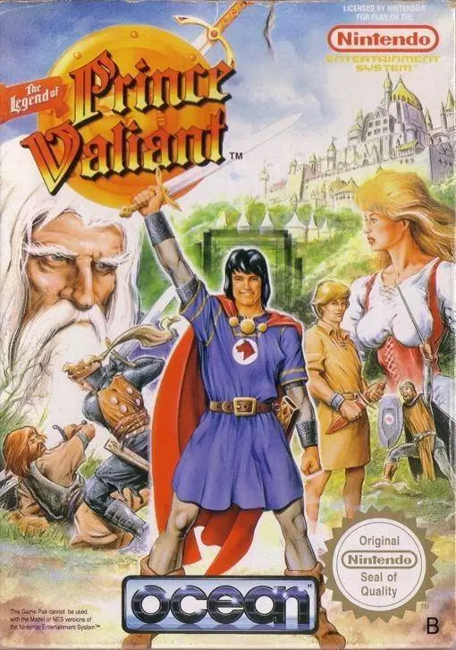 Nintendo NES - The Legend of Prince Valiant