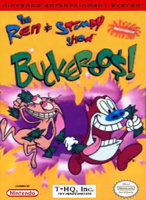 Nintendo NES - The Ren & Stimpy Show: Buckaroo$!