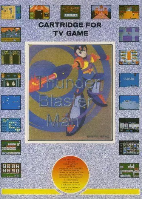 Jeux Nintendo NES - Thunder Blaster Man