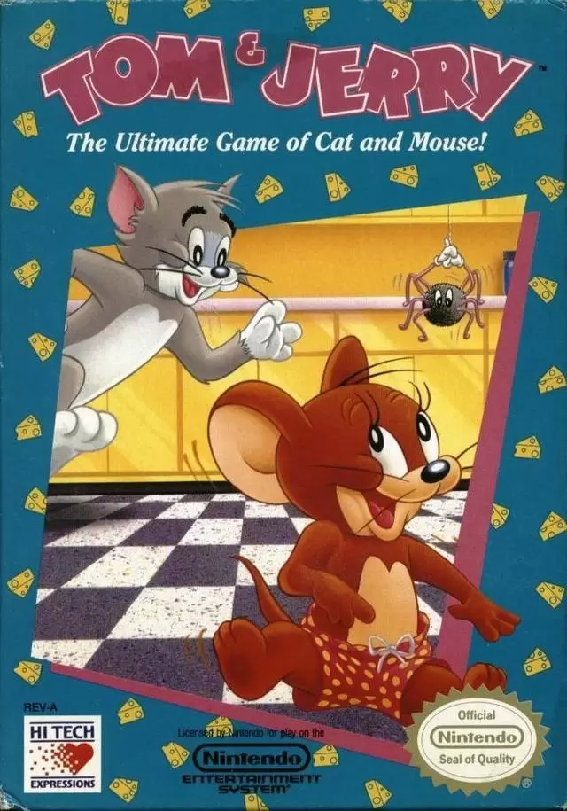 Nintendo NES - Tom & Jerry: The Ultimate Game of Cat and Mouse!