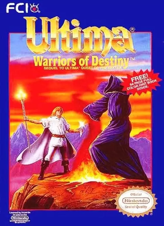 Nintendo NES - Ultima: Warriors of Destiny