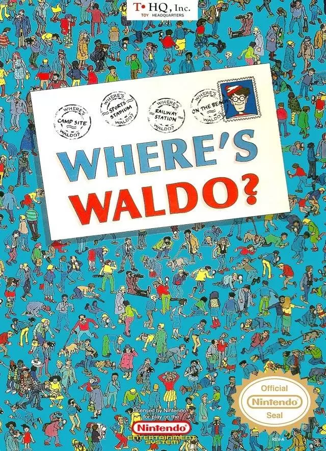 Jeux Nintendo NES - Where\'s Waldo?