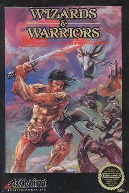 Nintendo NES - Wizards & Warriors