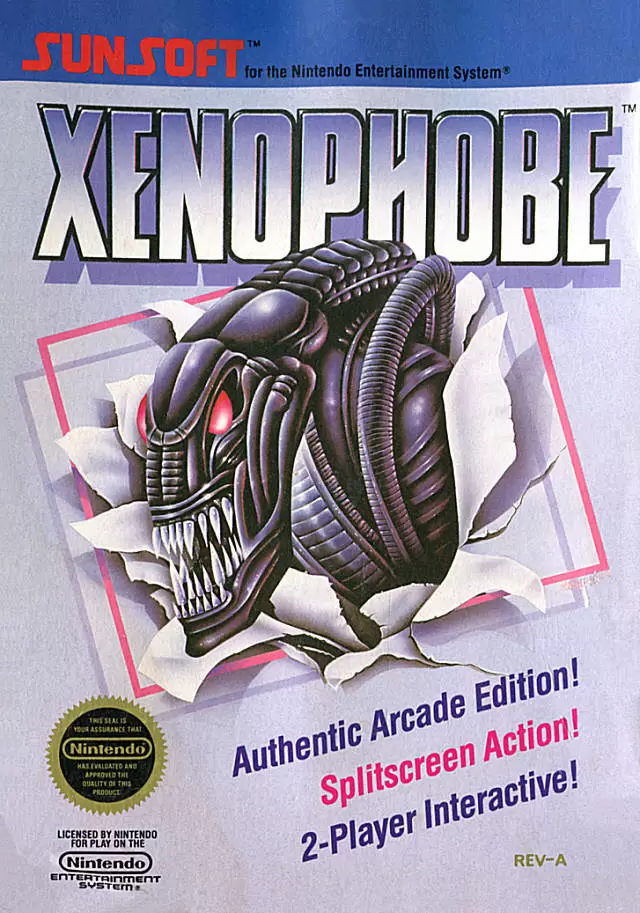 Nintendo NES - Xenophobe