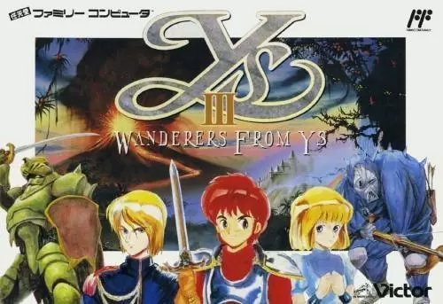 Nintendo NES - Ys III: Wanderers from Ys