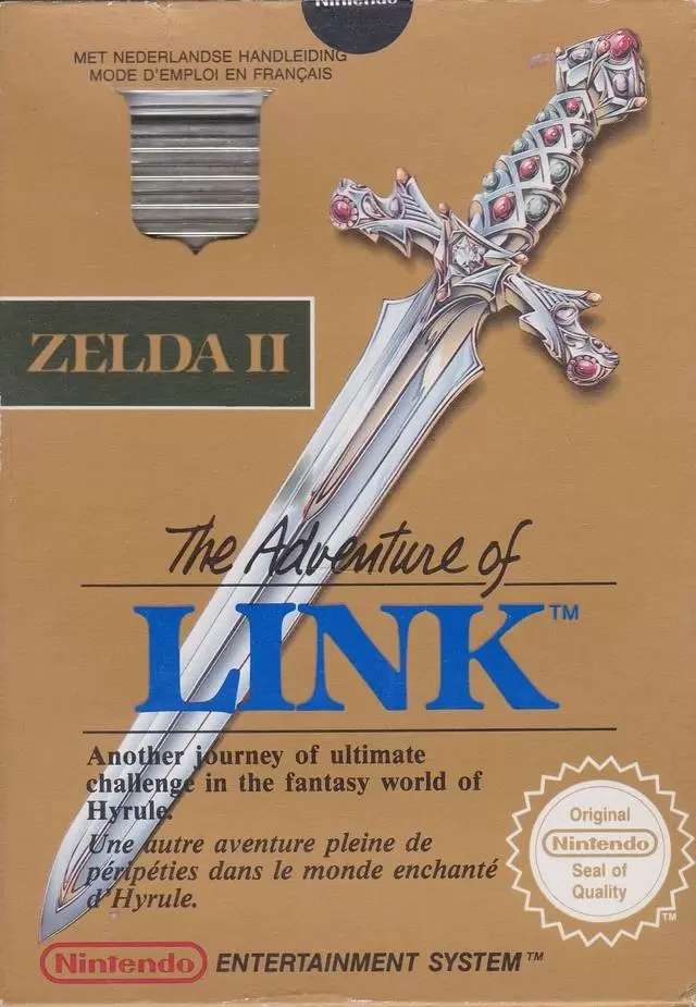 Nintendo NES - Zelda II: The Adventure of Link