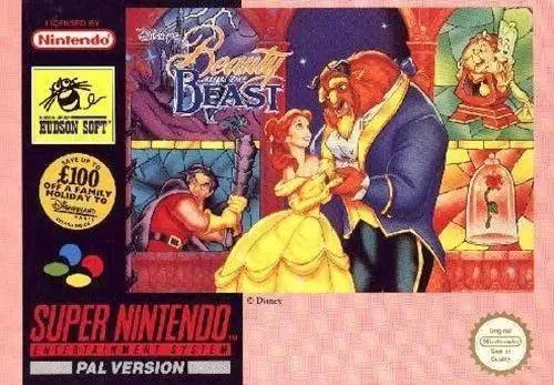 Super Famicom Games - Beauty And The Beast