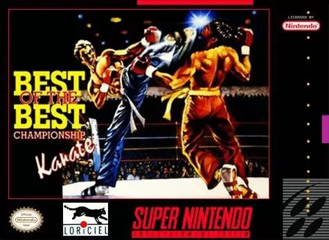 Super Famicom Games - Best of the Best Championship Karate