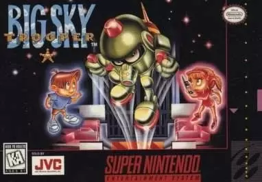 Super Famicom Games - Big Sky Trooper
