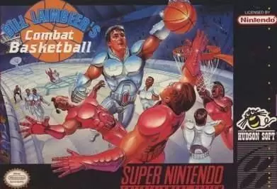 Super Famicom Games - Bill Laimbeer\'s Combat Basketball