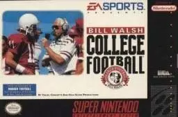 Super Famicom Games - Bill Walsh College Football
