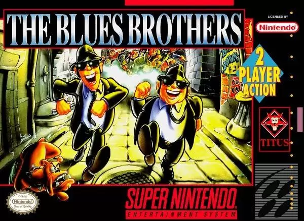 Super Famicom Games - Blues Brothers