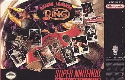 Super Famicom Games - Boxing Legends of the Ring