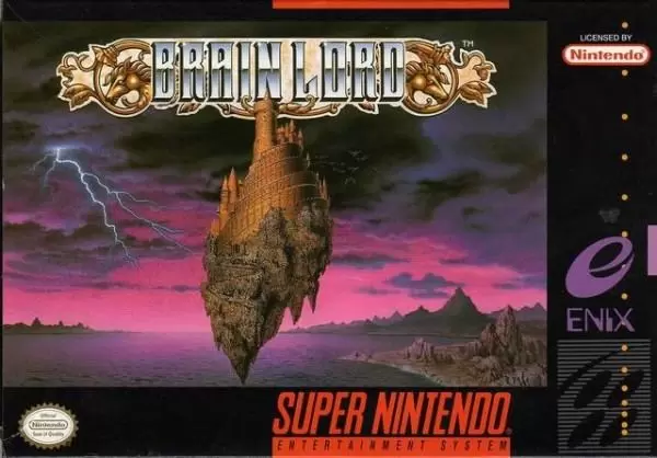 Super Famicom Games - Brain Lord