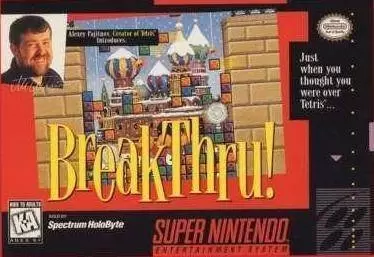 Super Famicom Games - Breakthru!