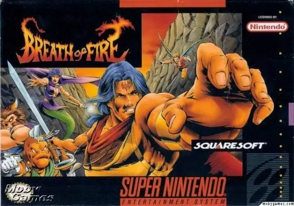 Super Famicom Games - Breath of Fire