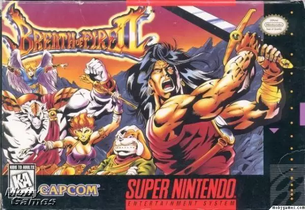 Super Famicom Games - Breath of Fire II