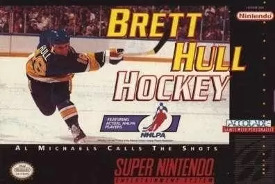 Super Famicom Games - Brett Hull Hockey
