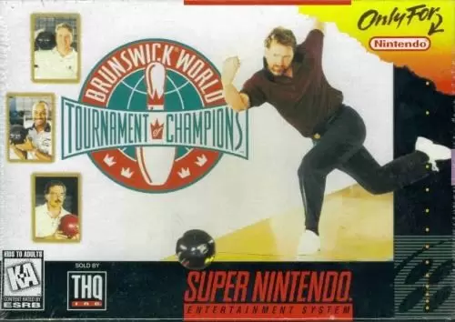 Super Famicom Games - Brunswick World : Tournament Champions