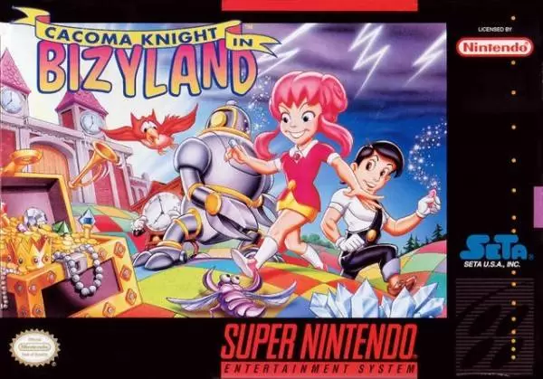 Super Famicom Games - Cacoma Knight in Bizyland