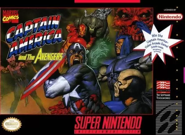 Jeux Super Nintendo - Captain America and The Avengers
