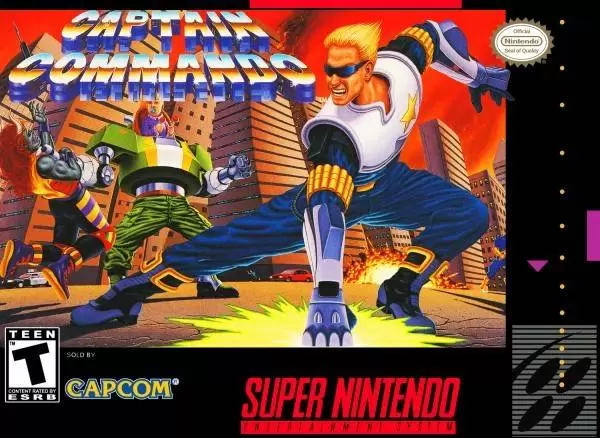 Jeux Super Nintendo - Captain Commando