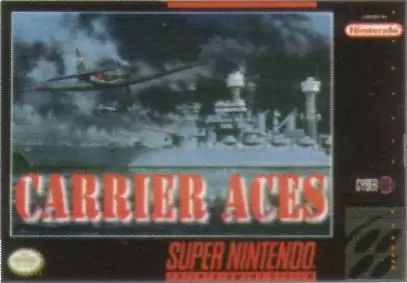 Super Famicom Games - Carrier Aces