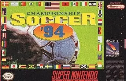Jeux Super Nintendo - Championship Soccer \'94