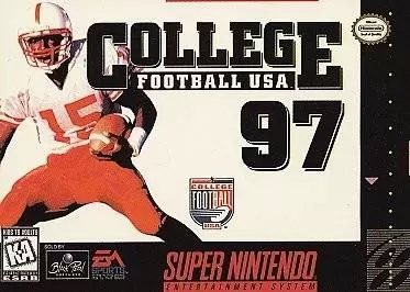 Super Famicom Games - College Football USA \'97 - The Road to New Orleans