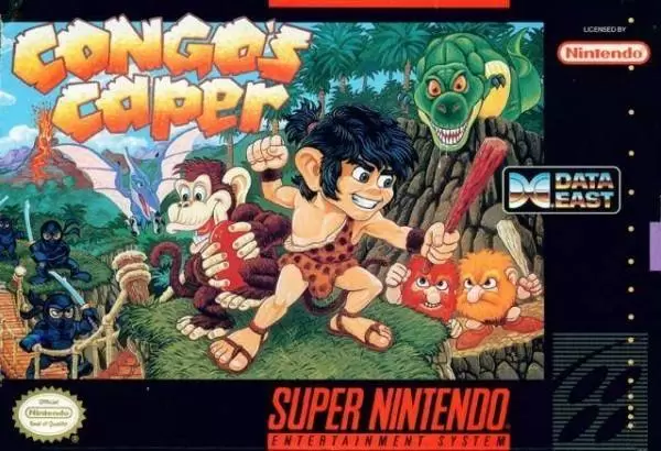 Super Famicom Games - Congo\'s Caper