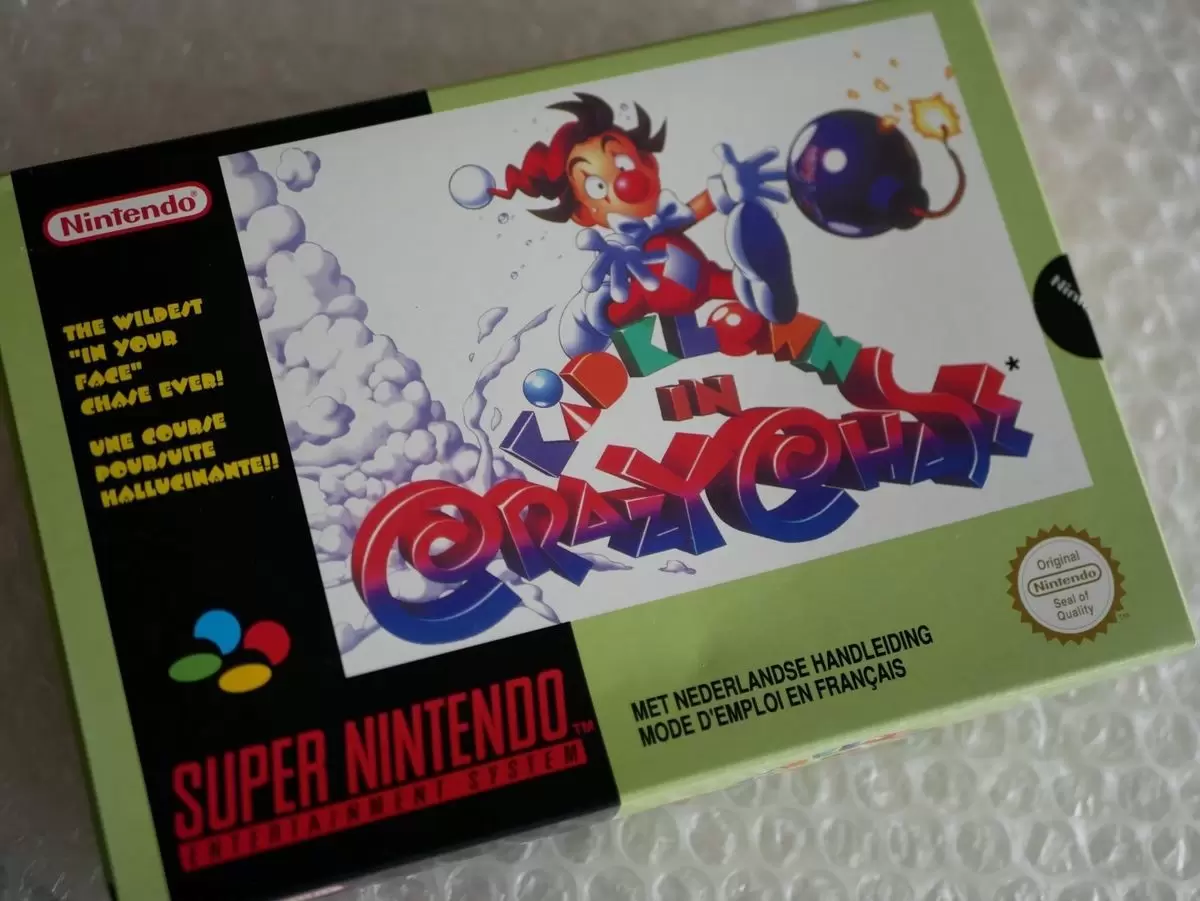 Super Famicom Games - Kid Klown no Crazy Chase