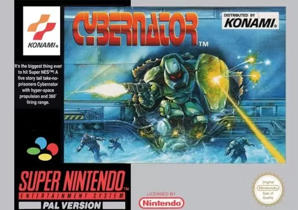 Super Famicom Games - Cybernator