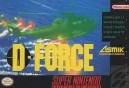 Super Famicom Games - D-Force