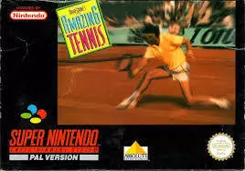 Super Famicom Games - David Crane\'s Amazing Tennis