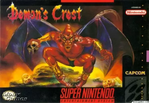 Super Famicom Games - Demon\'s Crest