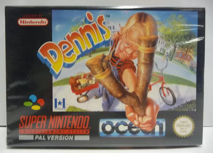 Super Famicom Games - Dennis the Menace