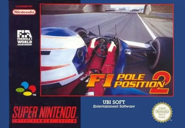 Super Famicom Games - F1 Pole Position 2