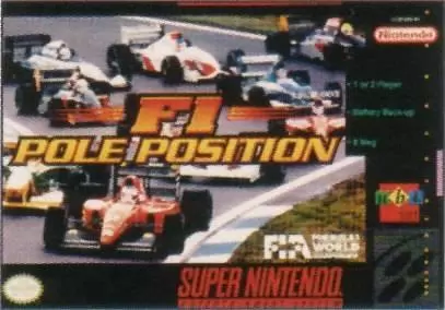 Super Famicom Games - F1 Pole Position