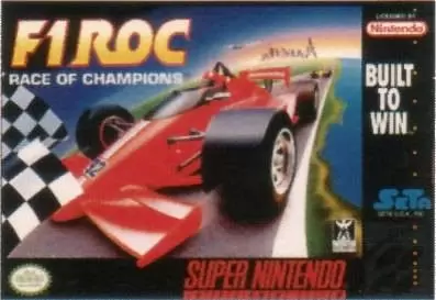 Super Famicom Games - F1-ROC: Race of Champions