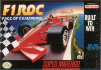 Jeux Super Nintendo - F1-ROC: Race of Champions