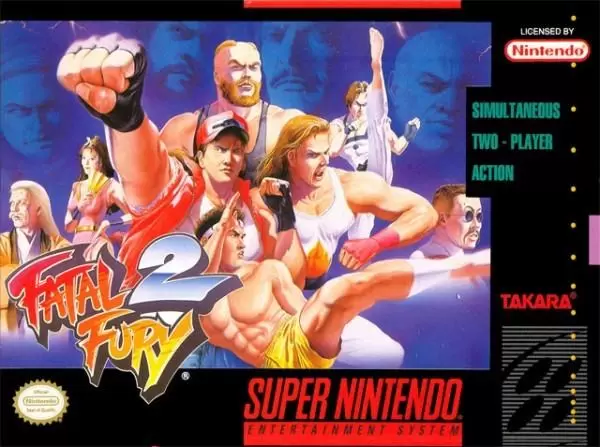 Super Famicom Games - Fatal Fury 2