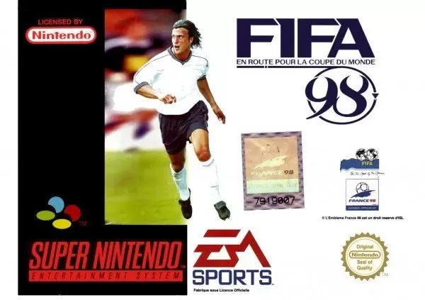 Jeux Super Nintendo - FIFA 98