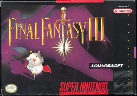 Super Famicom Games - Final Fantasy III
