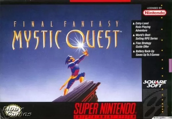 Super Famicom Games - Final Fantasy Mystic Quest