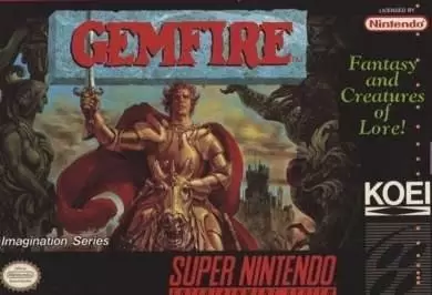 Super Famicom Games - Gemfire