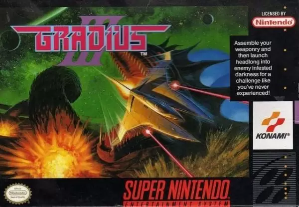 Super Famicom Games - Gradius III