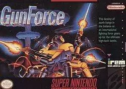 Super Famicom Games - Gunforce - Battle Fire Engulfed Terror Island